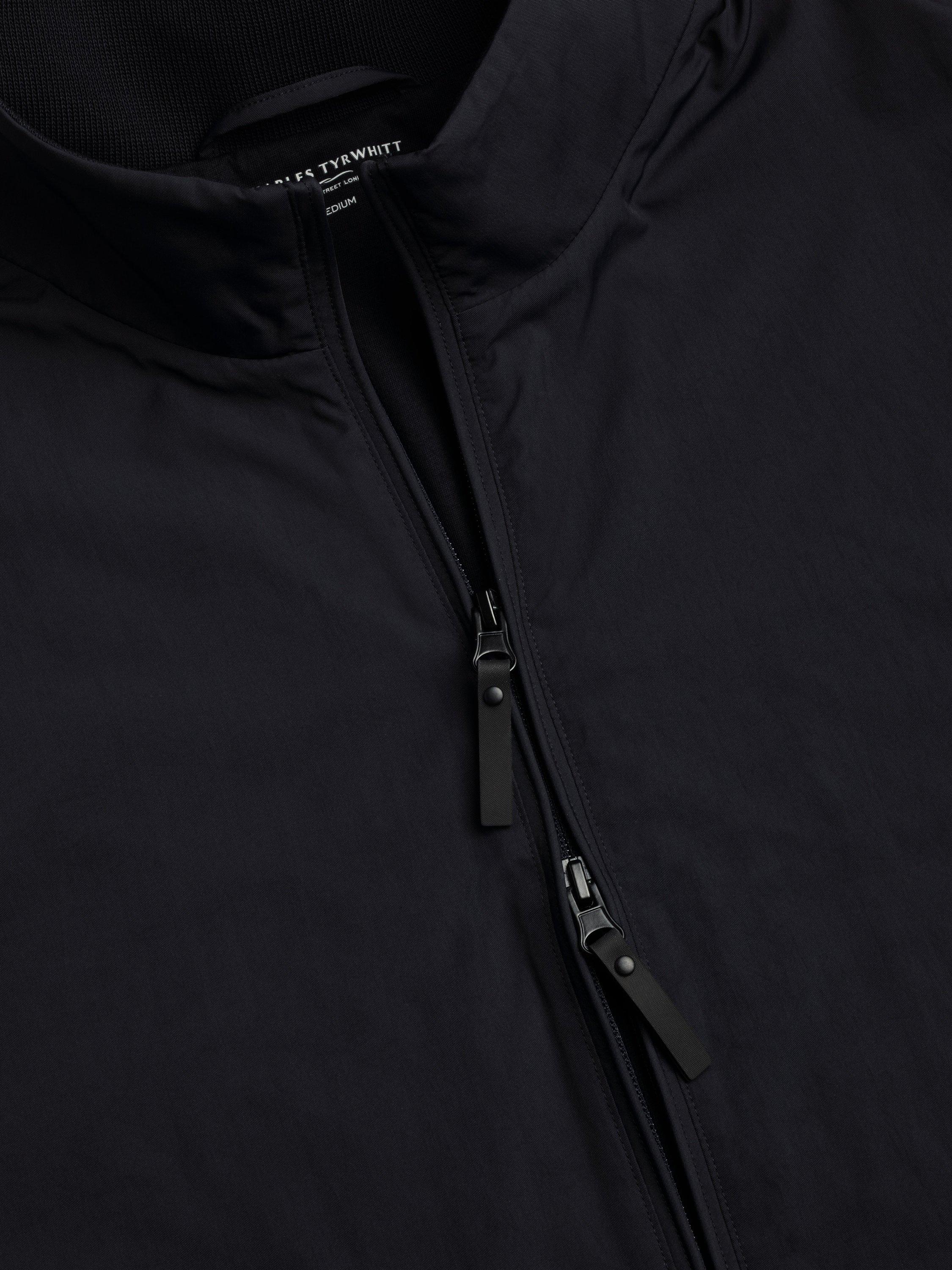 Product image 6 of 6, which shows Charles Tyrwhitt Zip Front Gilet, Navy, S