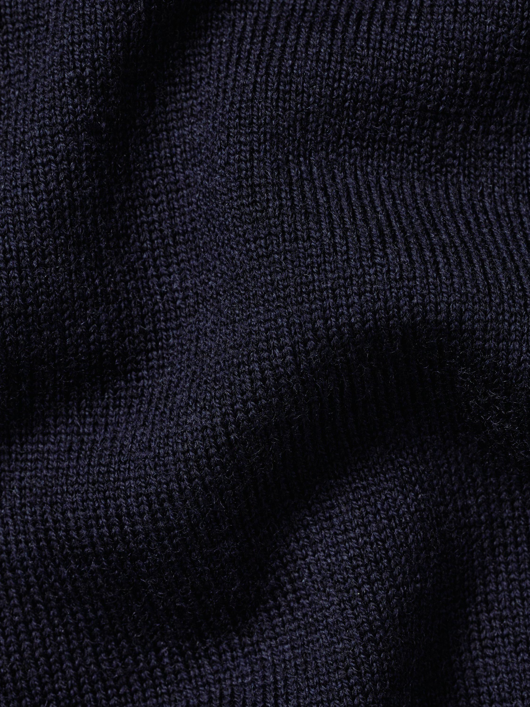 Product image 5 of 5, which shows Charles Tyrwhitt Merino Wool Roll Neck Jumper, Navy, L