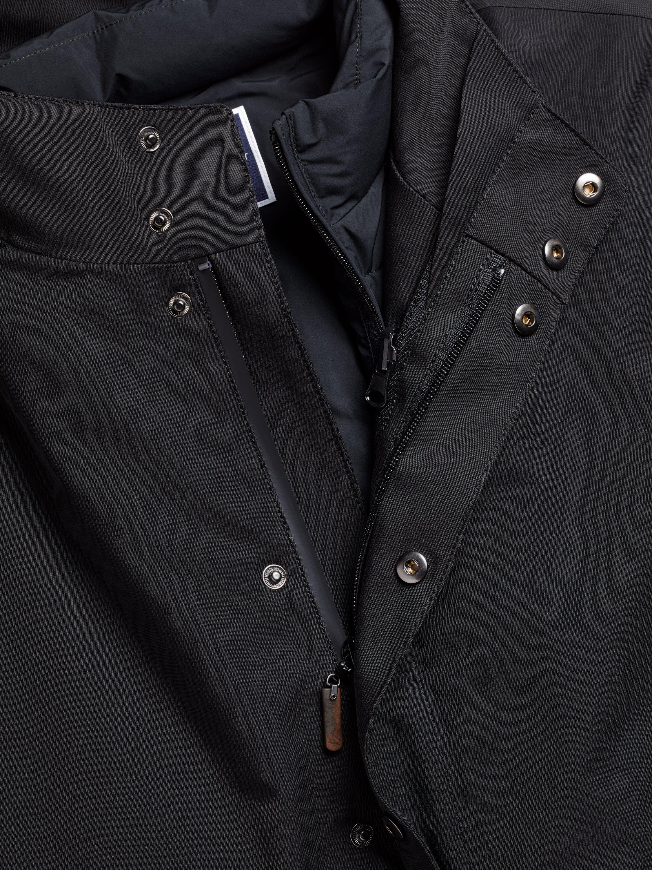 Product image 4 of 5, which shows Charles Tyrwhitt 3-in-1 Rain Mac, Black, L