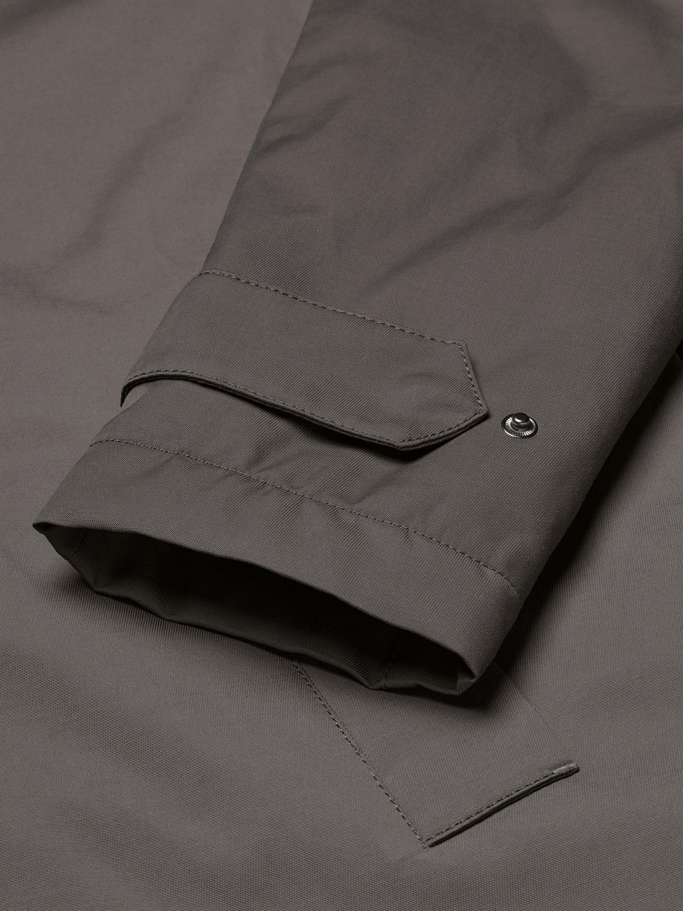 Product image 4 of 6, which shows Charles Tyrwhitt Cotton Blend Raincoat, Mocha, M