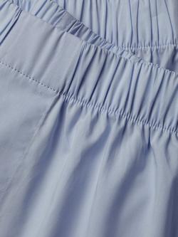 Charles Tyrwhitt Cotton Boxer Shorts, Sky Blue - view 2, Sky Blue