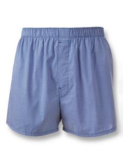 Charles Tyrwhitt Woven Cotton Boxers, Royal Blue, Royal Blue
