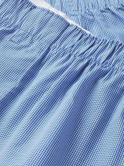 Charles Tyrwhitt Woven Cotton Boxers, Royal Blue - view 2, Royal Blue