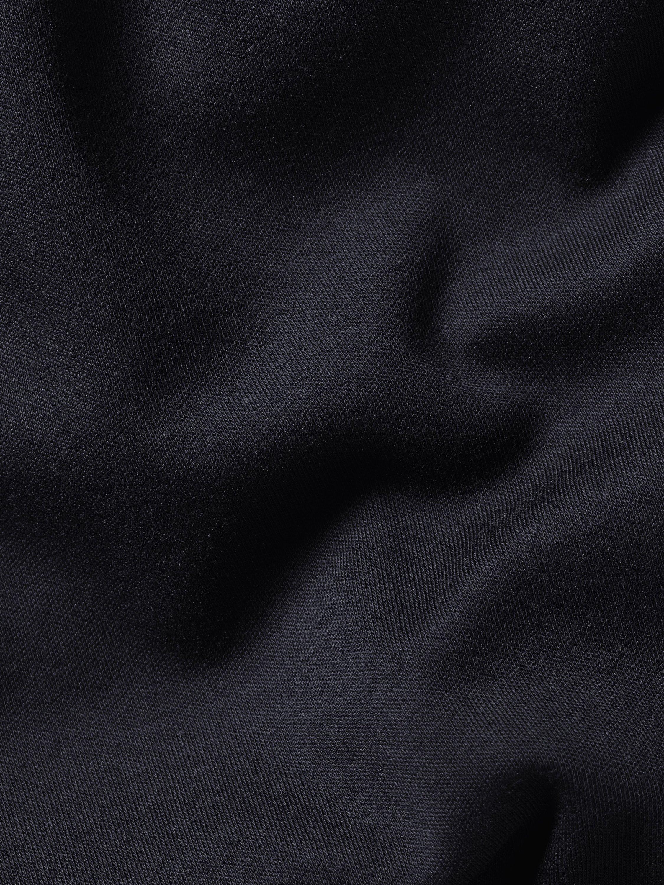 Product image 5 of 5, which shows Charles Tyrwhitt Half Zip Cotton Polo Shirt, Navy, M