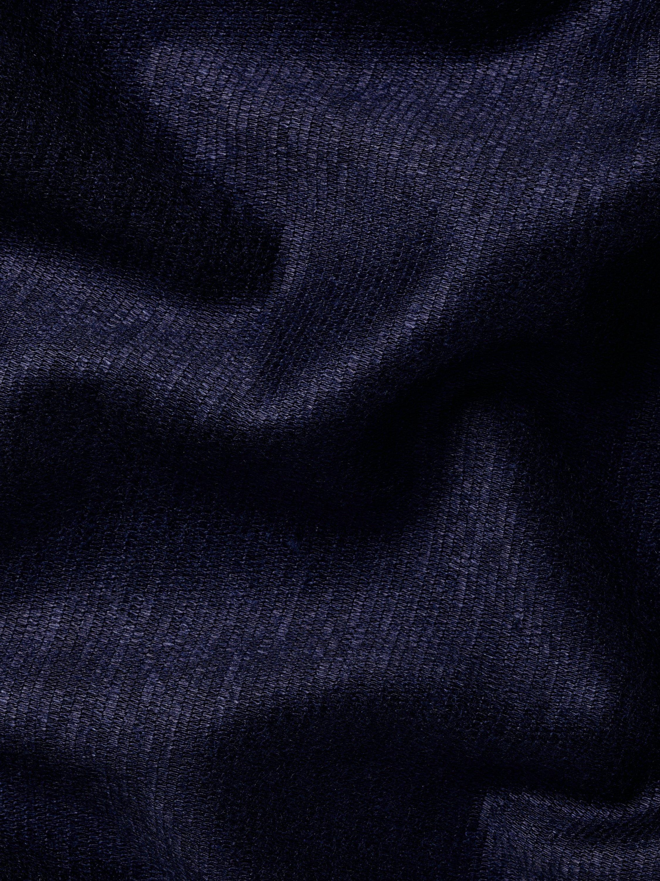 Product image 5 of 5, which shows Charles Tyrwhitt Regular Fit Linen Polo Shirt, Navy, L