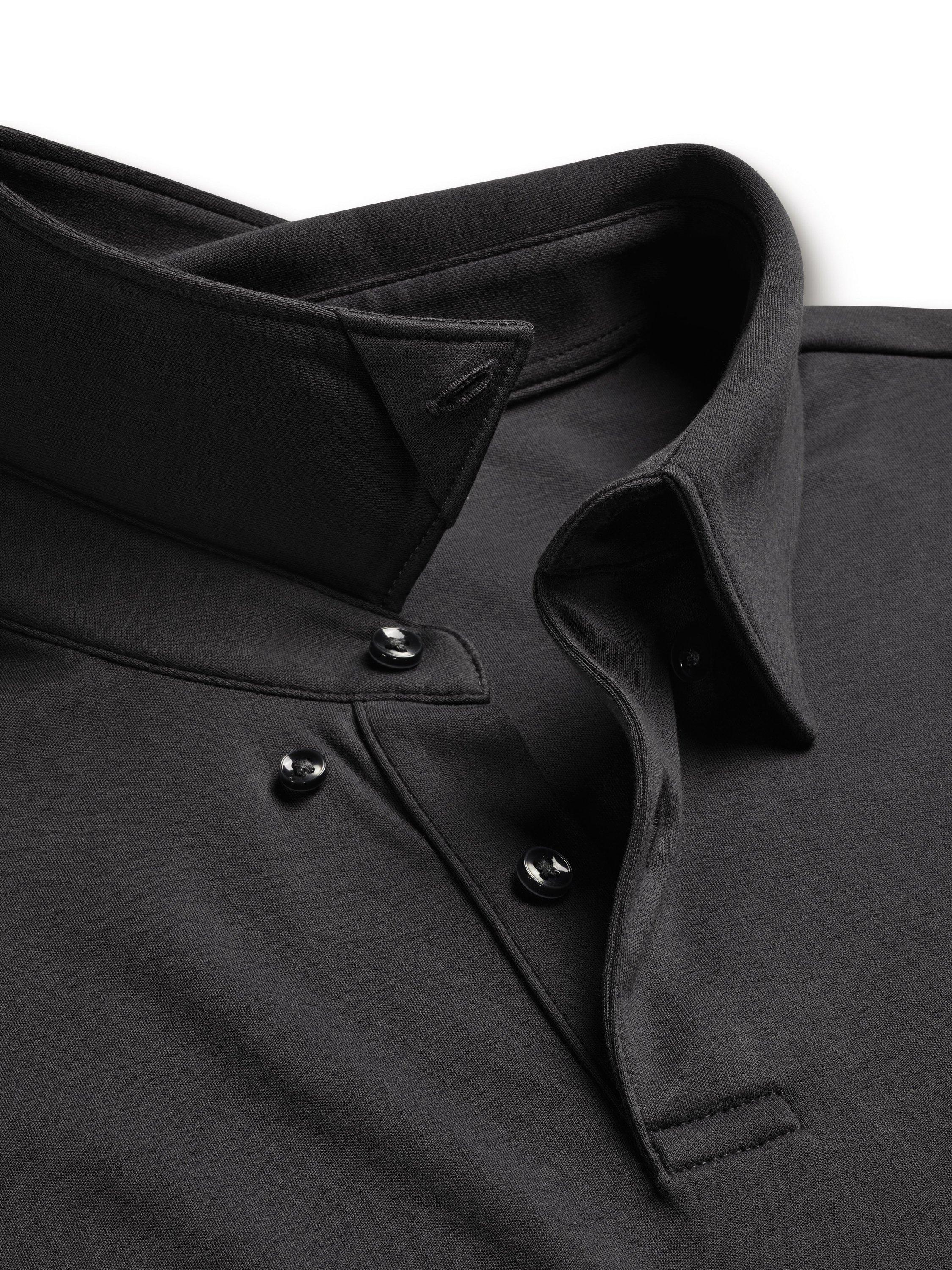 Product image 3 of 5, which shows Charles Tyrwhitt Regular Fit Cotton Polo Shirt, Graphite Grey, M