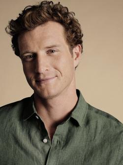 Charles Tyrwhitt Classic Fit Linen Shirt - view 2, Olive Green