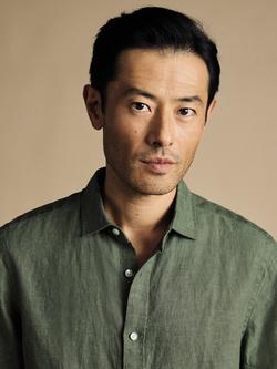 Charles Tyrwhitt Regular Fit Short Sleeve Linen Shirt - view 2, Olive Green