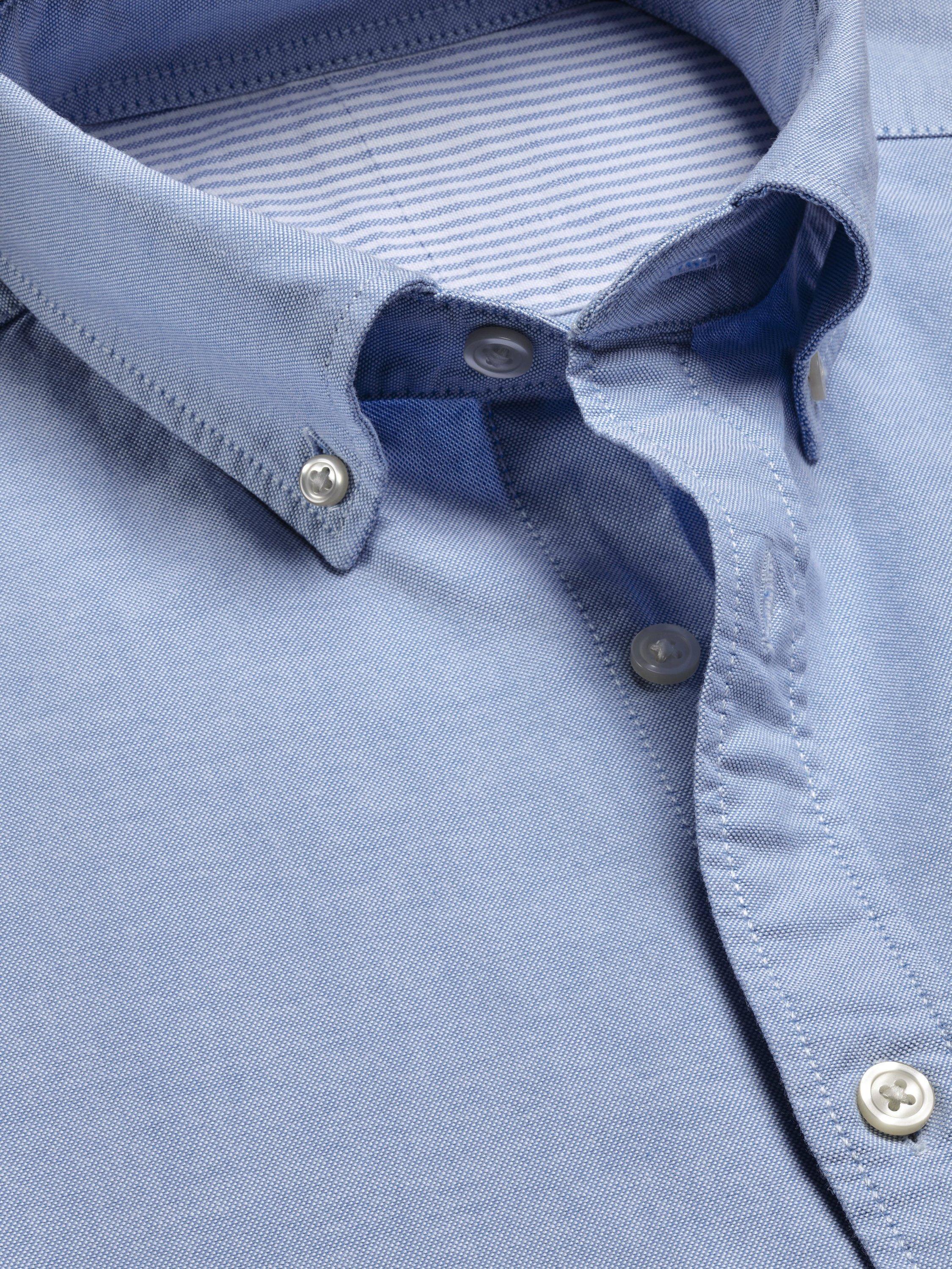 Product image 2 of 5, which shows Charles Tyrwhitt Regular Fit Button Down Collar Cotton Shirt, Sky Blue, M