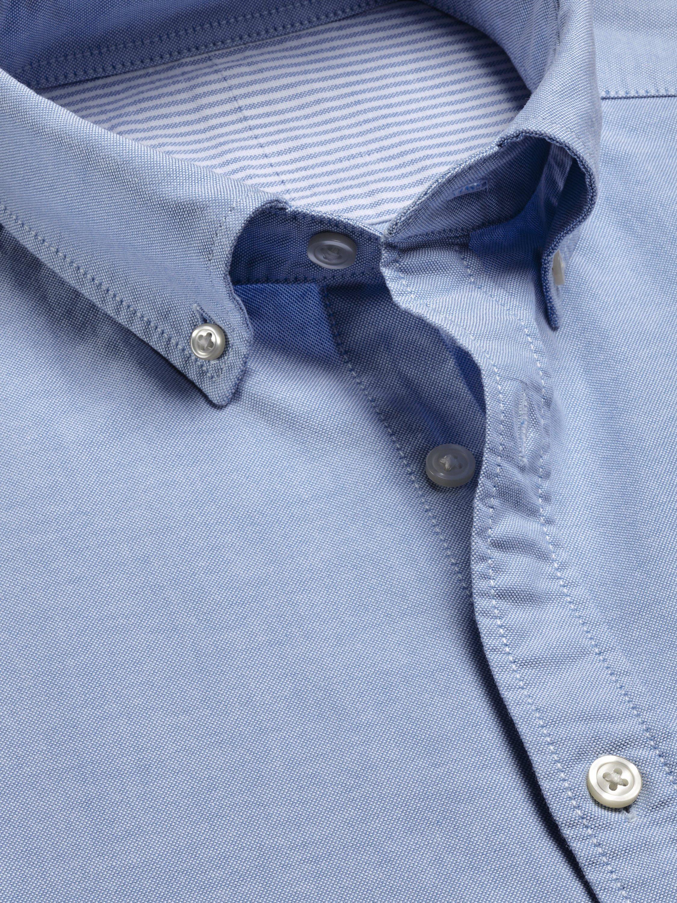 Product image 2 of 6, which shows Charles Tyrwhitt Slim Fit Button Down Collar Cotton Shirt, Sky Blue, XL