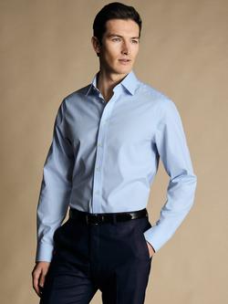Charles Tyrwhitt Regular Fit Cotton Shirt, Sky Blue, Sky Blue
