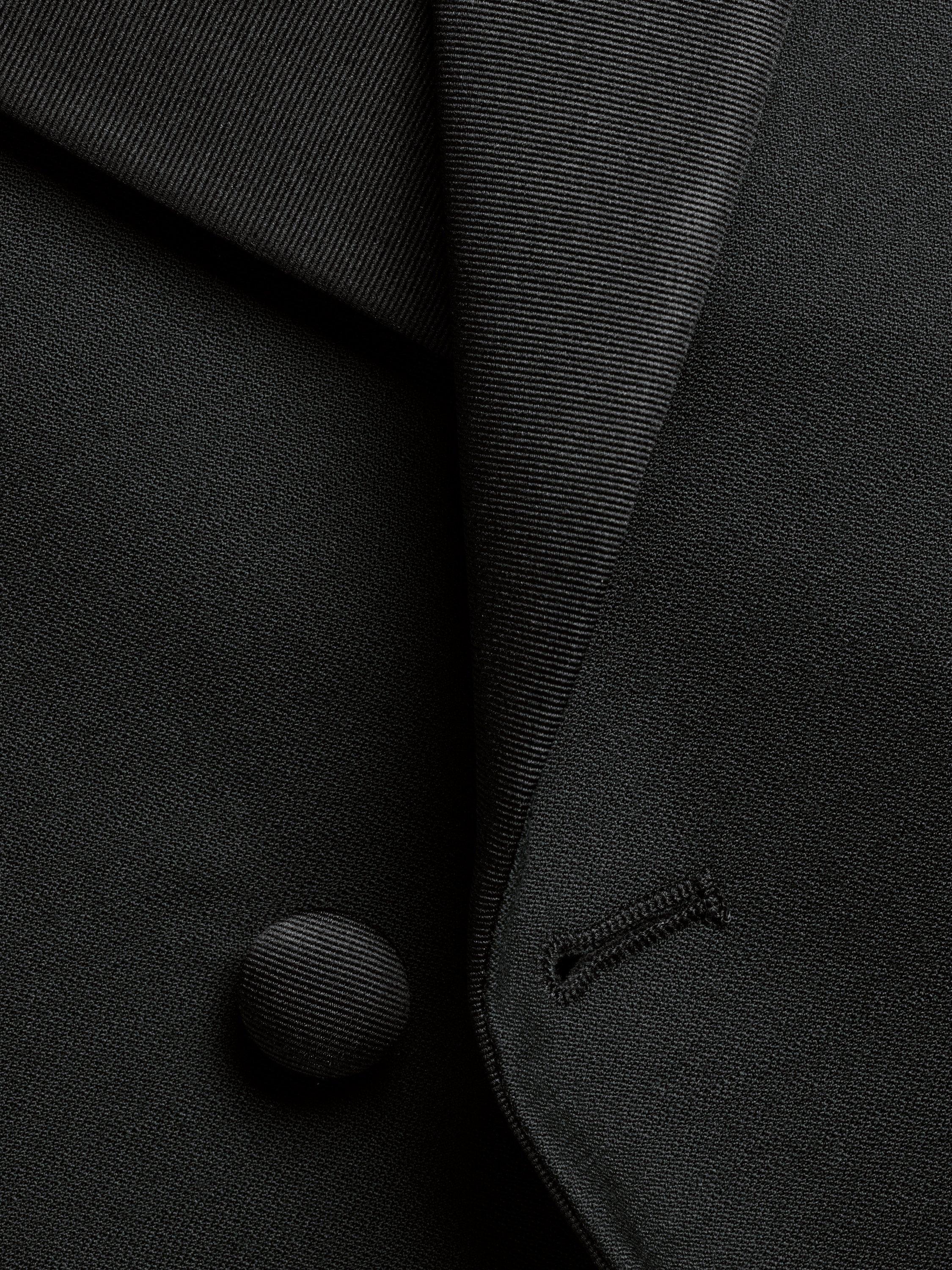 Product image 4 of 5, which shows Charles Tyrwhitt Double Breasted Wool Dinner Jacket, Black, 36R