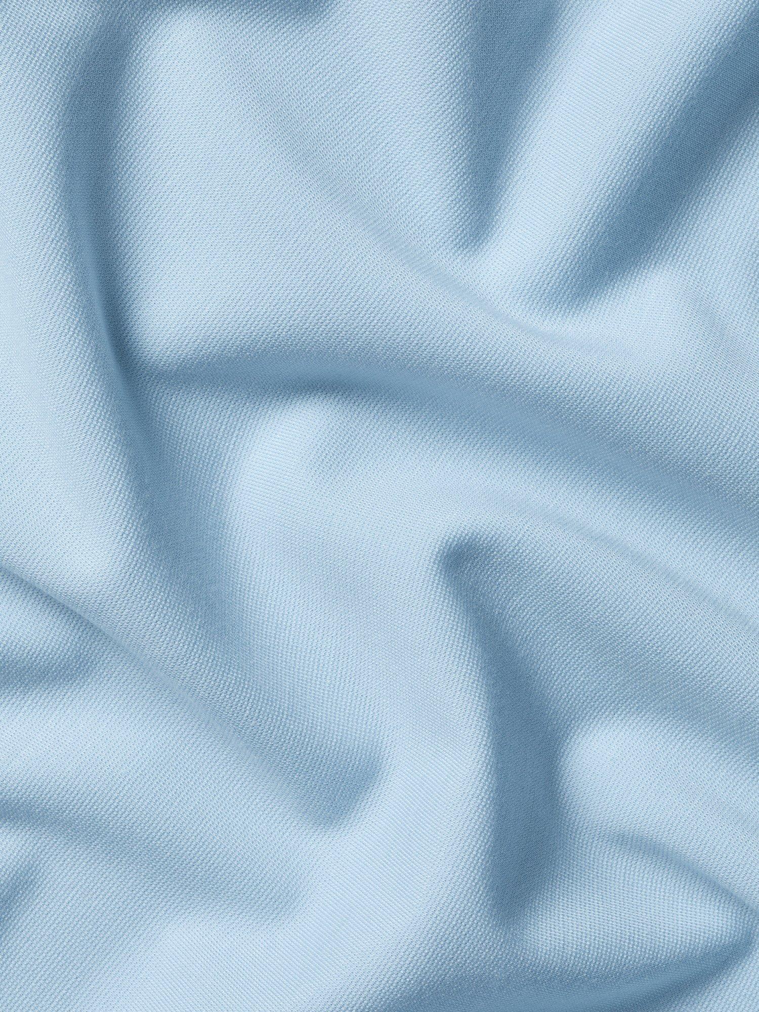 Product image 4 of 5, which shows Charles Tyrwhitt Half Zip Top, Light Blue, XL