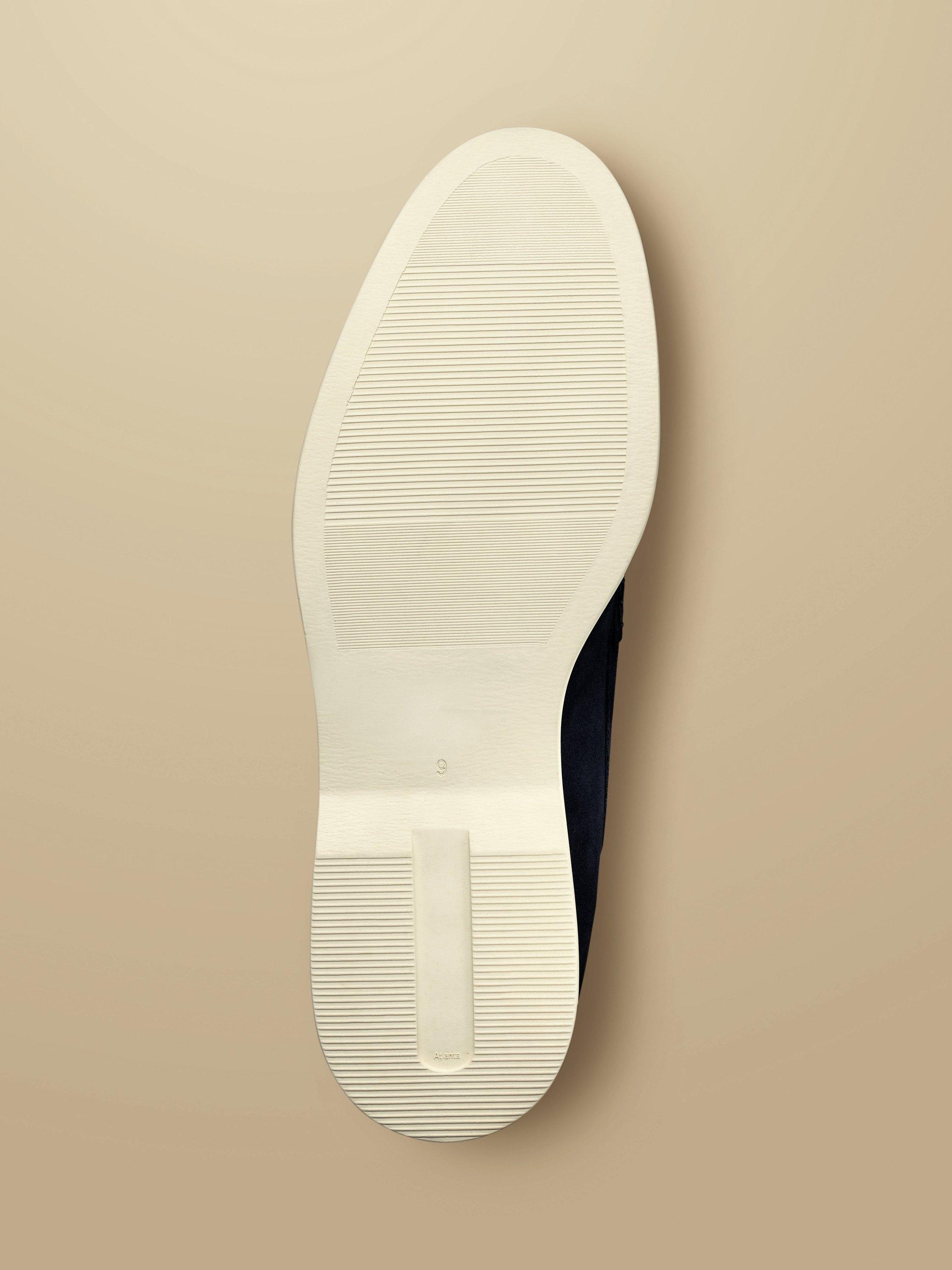 Product image 2 of 4, which shows Charles Tyrwhitt Suede Slip On Shoes, French Blue, 9