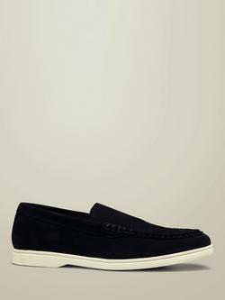 Charles Tyrwhitt Suede Slip On Shoes, Navy