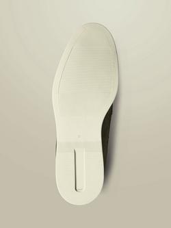 Charles Tyrwhitt Suede Slip On Shoes - view 2, Olive Green