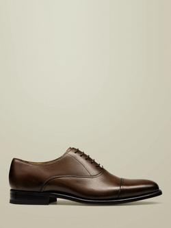 Charles Tyrwhitt Leather Oxford Shoes, Dark Tan
