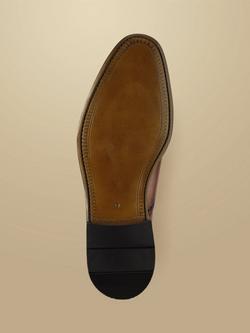 Charles Tyrwhitt Leather Brogues - view 2, Chestnut Brown