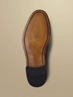 Charles Tyrwhitt Suede Loafers - view 2, Chocolate Brown