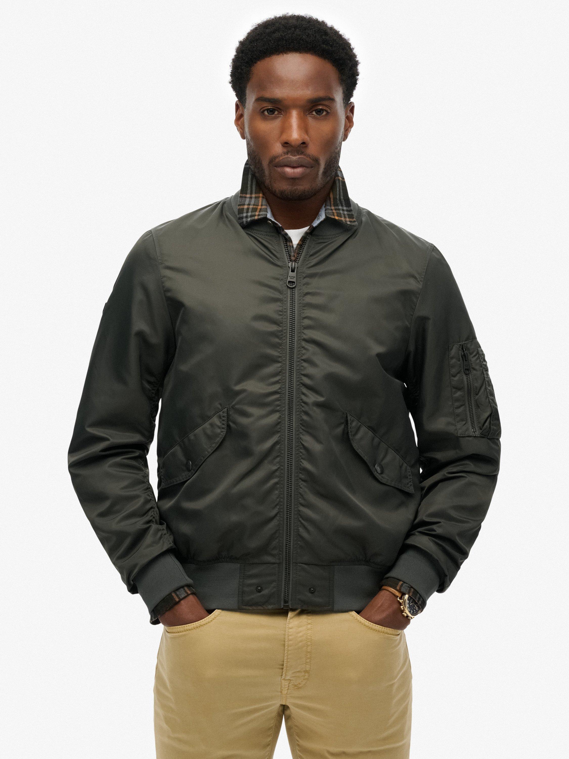 Product image 4 of 6, which shows Superdry MA1 Bomber Jacket, Tarmac, XL