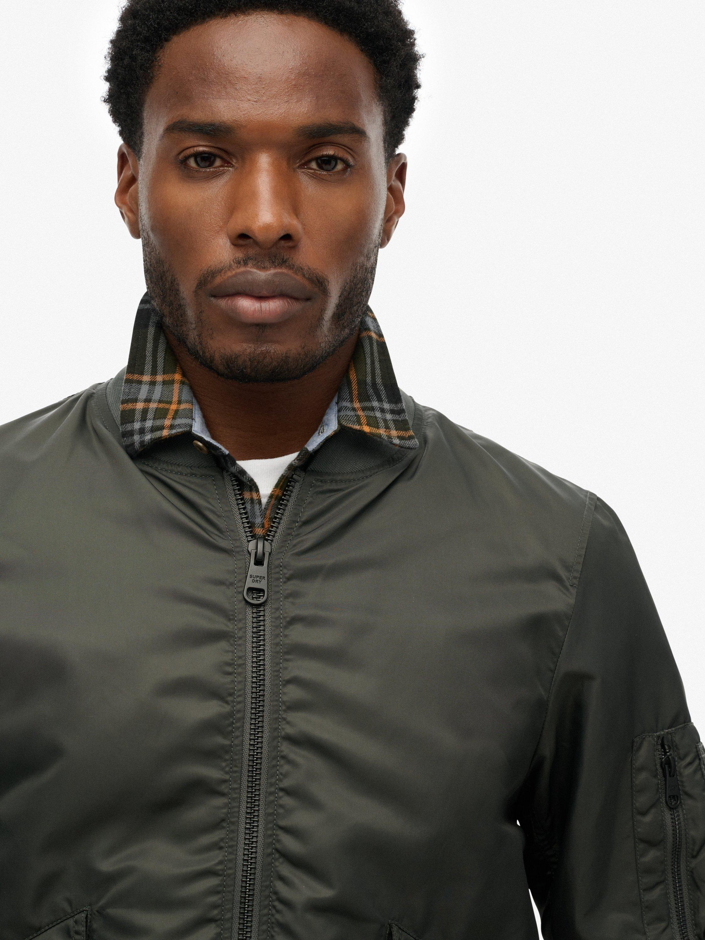 Product image 5 of 6, which shows Superdry MA1 Bomber Jacket, Tarmac, XL