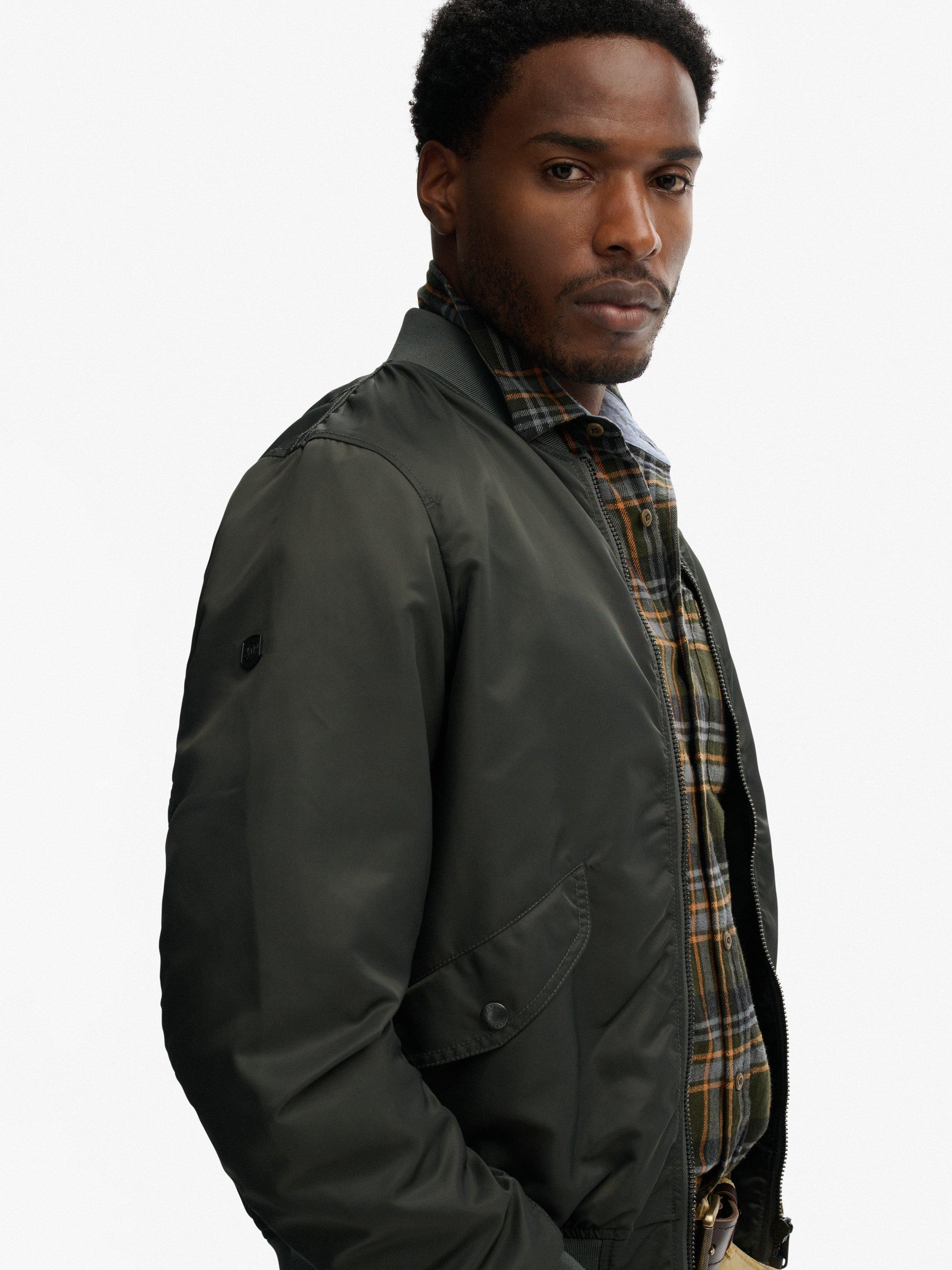 Product image 6 of 6, which shows Superdry MA1 Bomber Jacket, Tarmac, XL