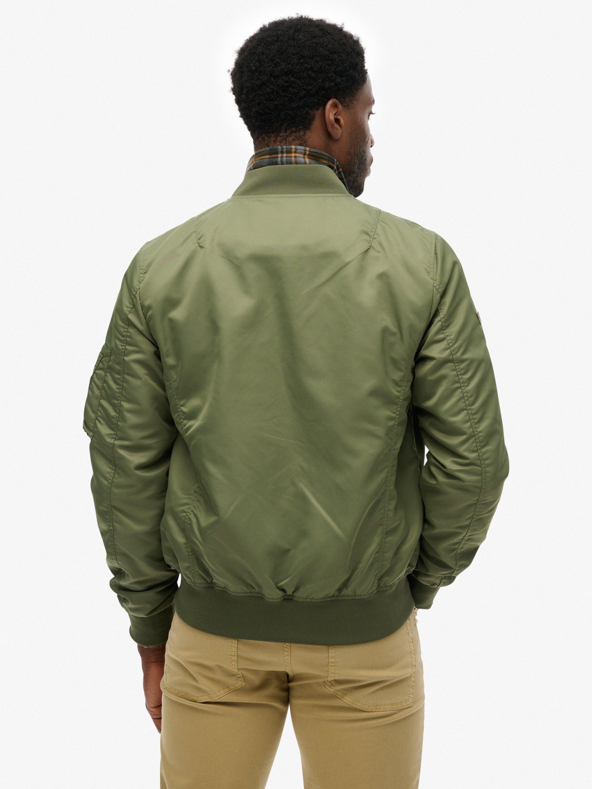 Product image 2 of 6, which shows Superdry MA1 Bomber Jacket, Army Green, S