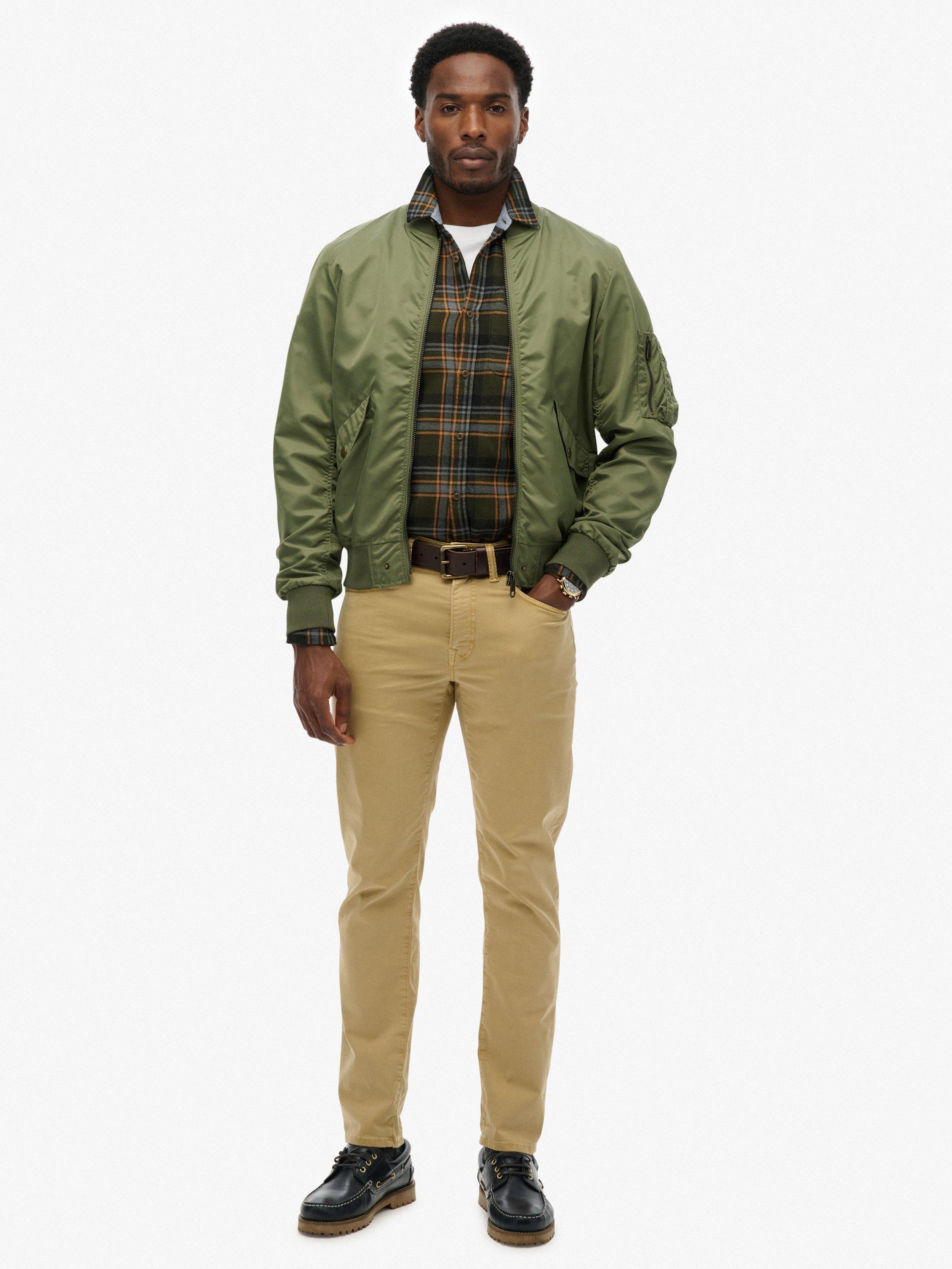 Product image 3 of 6, which shows Superdry MA1 Bomber Jacket, Army Green, S