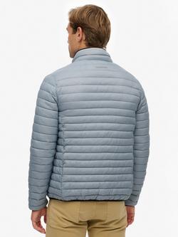 Superdry Fuji Lite Padded Jacket - view 2, Washed Denim