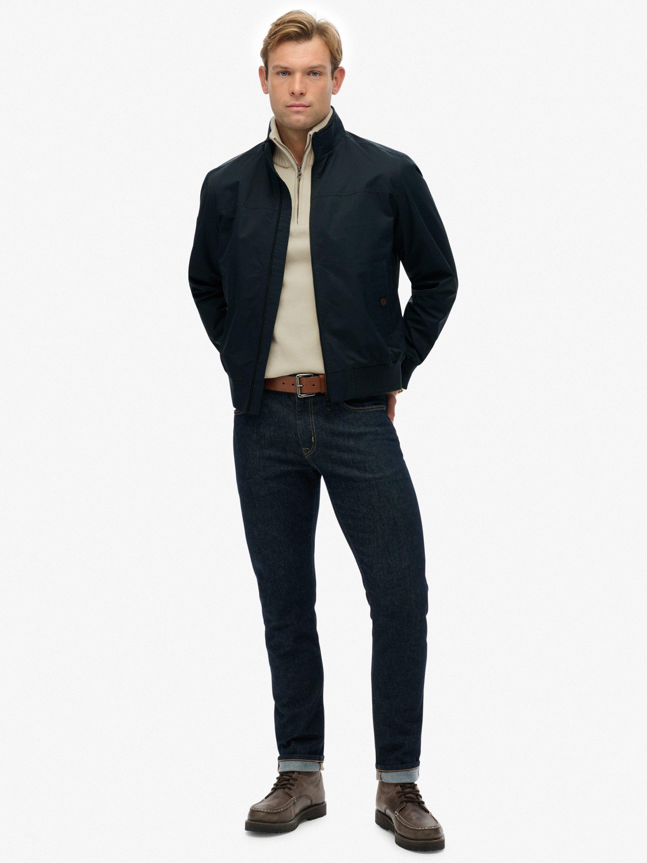 Product image 3 of 7, which shows Superdry Modern Sports Jacket, Midnight Navy, S