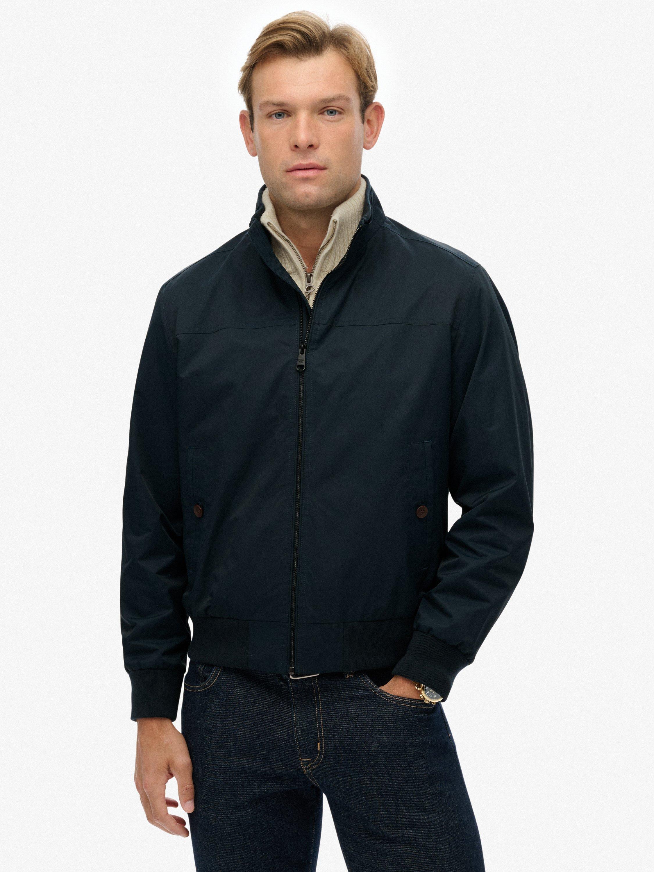 Product image 4 of 7, which shows Superdry Modern Sports Jacket, Midnight Navy, S