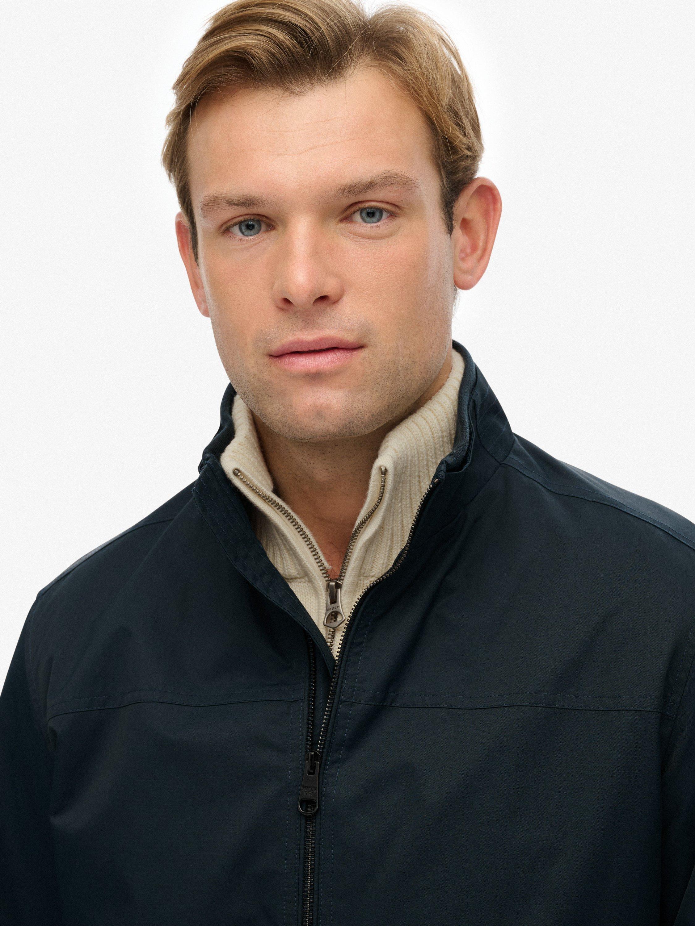 Product image 5 of 7, which shows Superdry Modern Sports Jacket, Midnight Navy, S