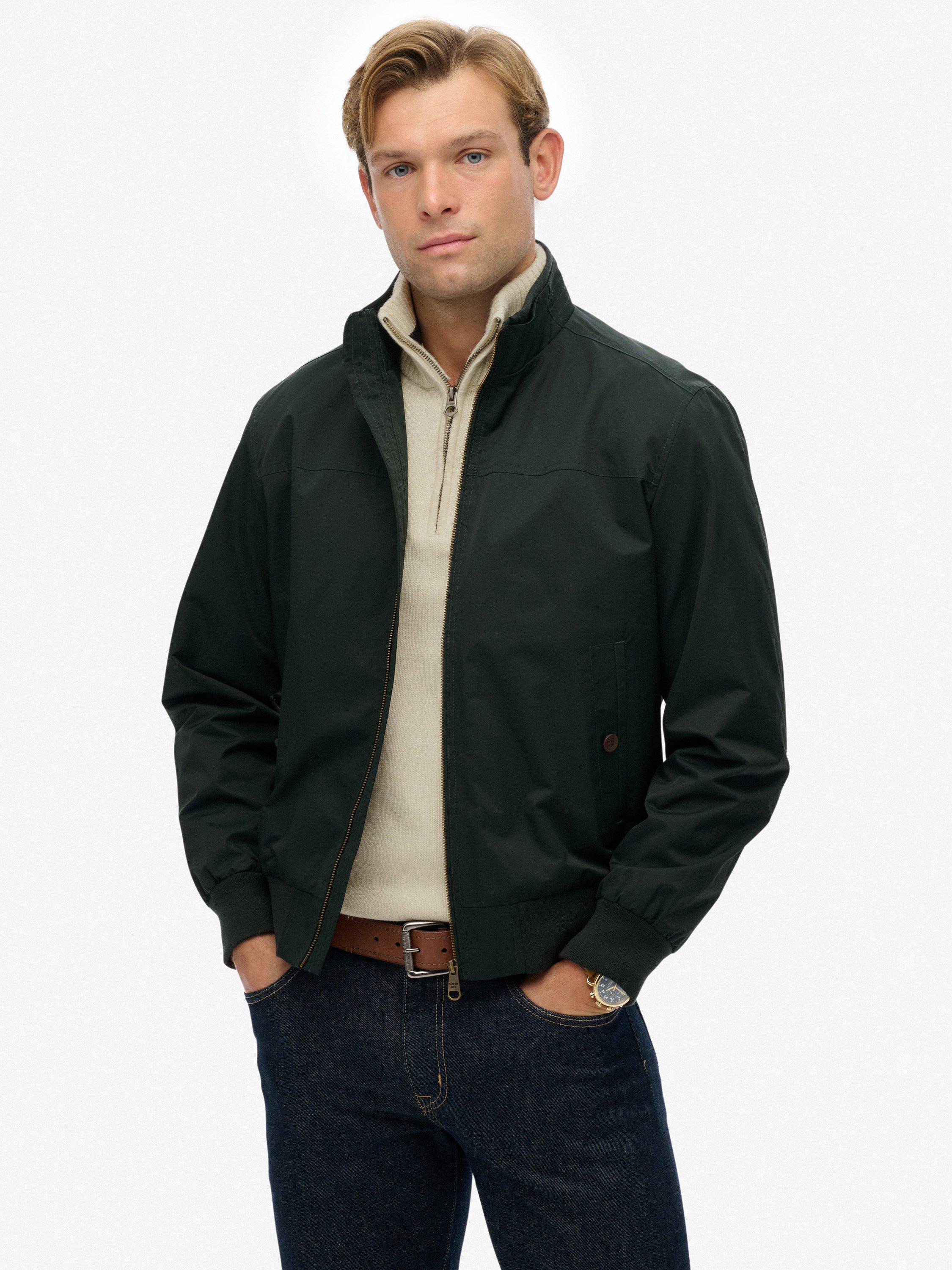 Product image 1 of 7, which shows Superdry Modern Sports Jacket, Cedar Green, XXL
