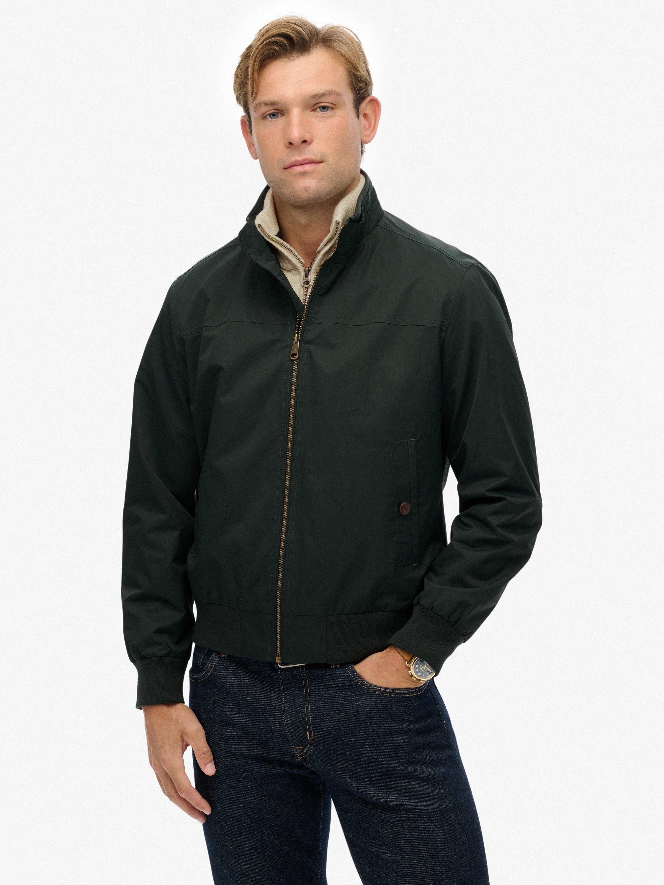 Product image 4 of 7, which shows Superdry Modern Sports Jacket, Cedar Green, XXL