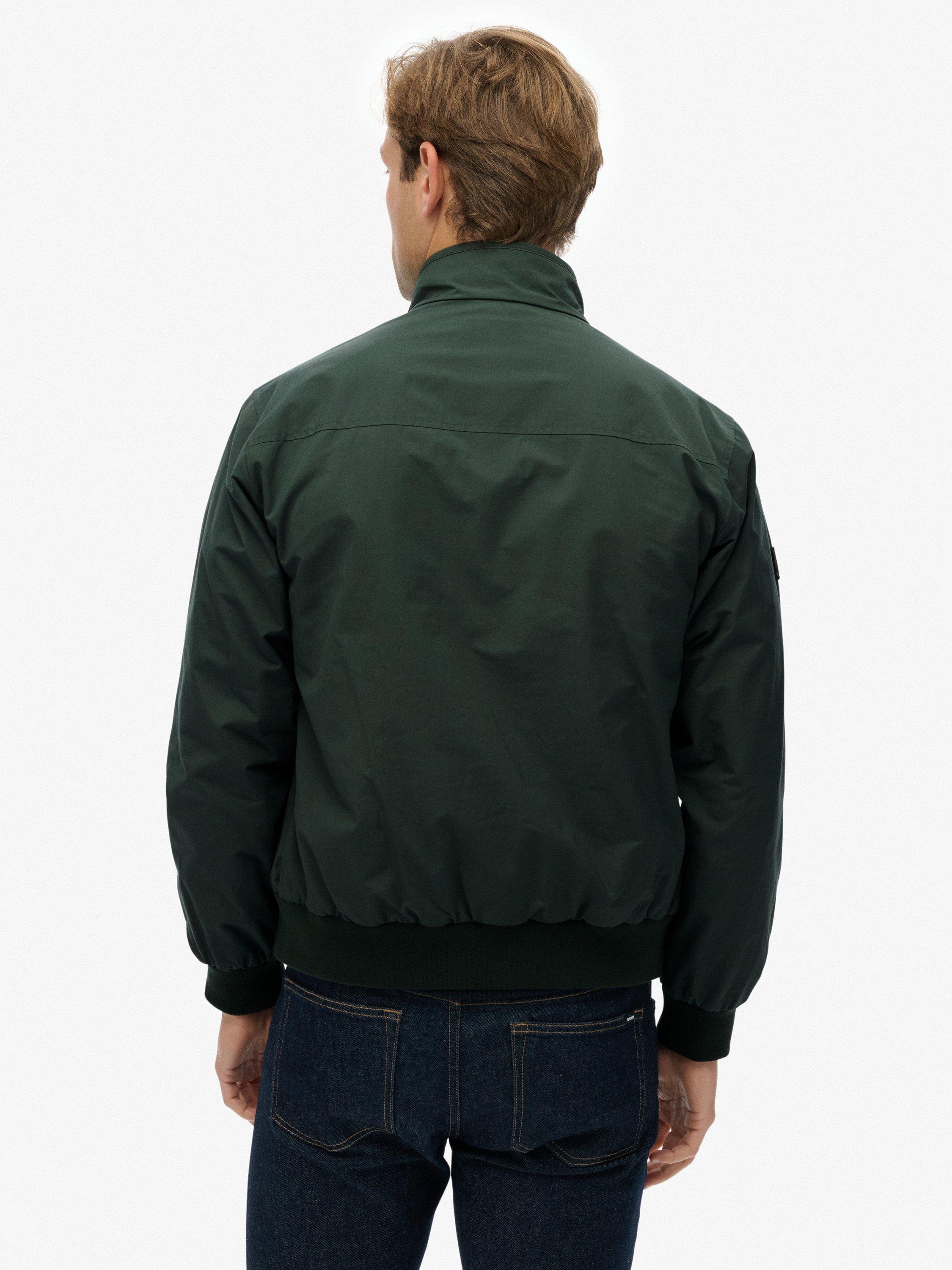 Product image 2 of 7, which shows Superdry Classic Harrington Jacket, Racing Green, S