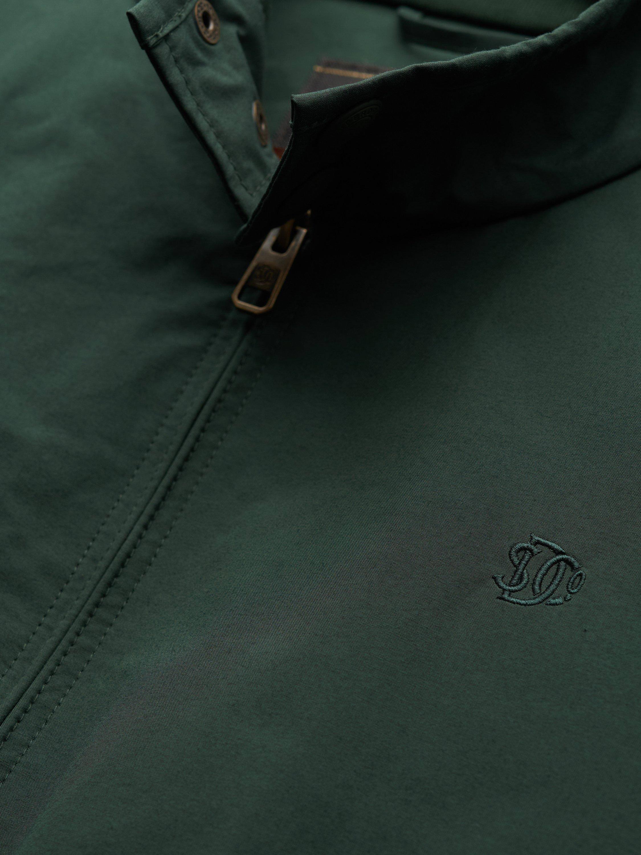 Product image 7 of 7, which shows Superdry Classic Harrington Jacket, Racing Green, S