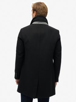 Superdry Tailored 2 In 1 Town Coat, Black - view 2, Black