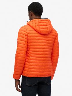 Superdry Hooded Fuji Lite Jacket - view 2, Bold Orange