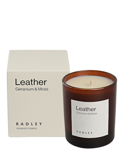 Radley Geranium & Moss Scented Candle - view 2, Toffee