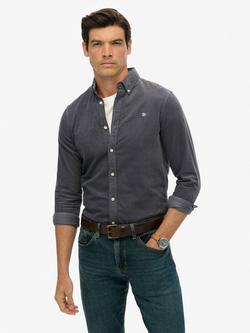 Superdry Classic Needle Corduroy Shirt, Lauren Navy