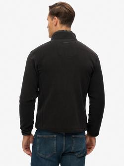 Superdry Estate Full Zip Fleece - view 2, Black