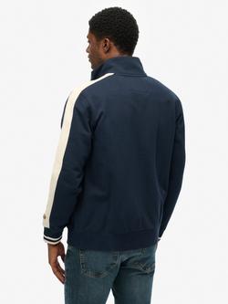 Superdry Athletic Club Track Top - view 2, Nautical Navy