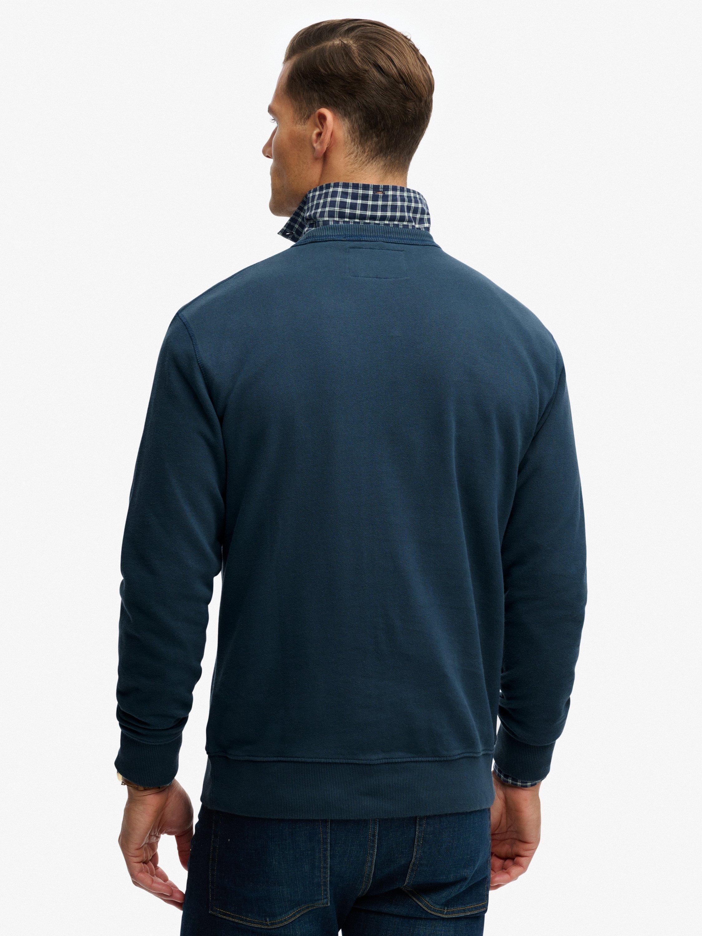 Product image 2 of 5, which shows Superdry Cotton Graphic Sweatshirt, Ink, S