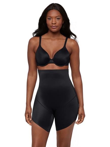 Miraclesuit Showstopper Firm Tummy Control Shaping Shorts, Black, Black