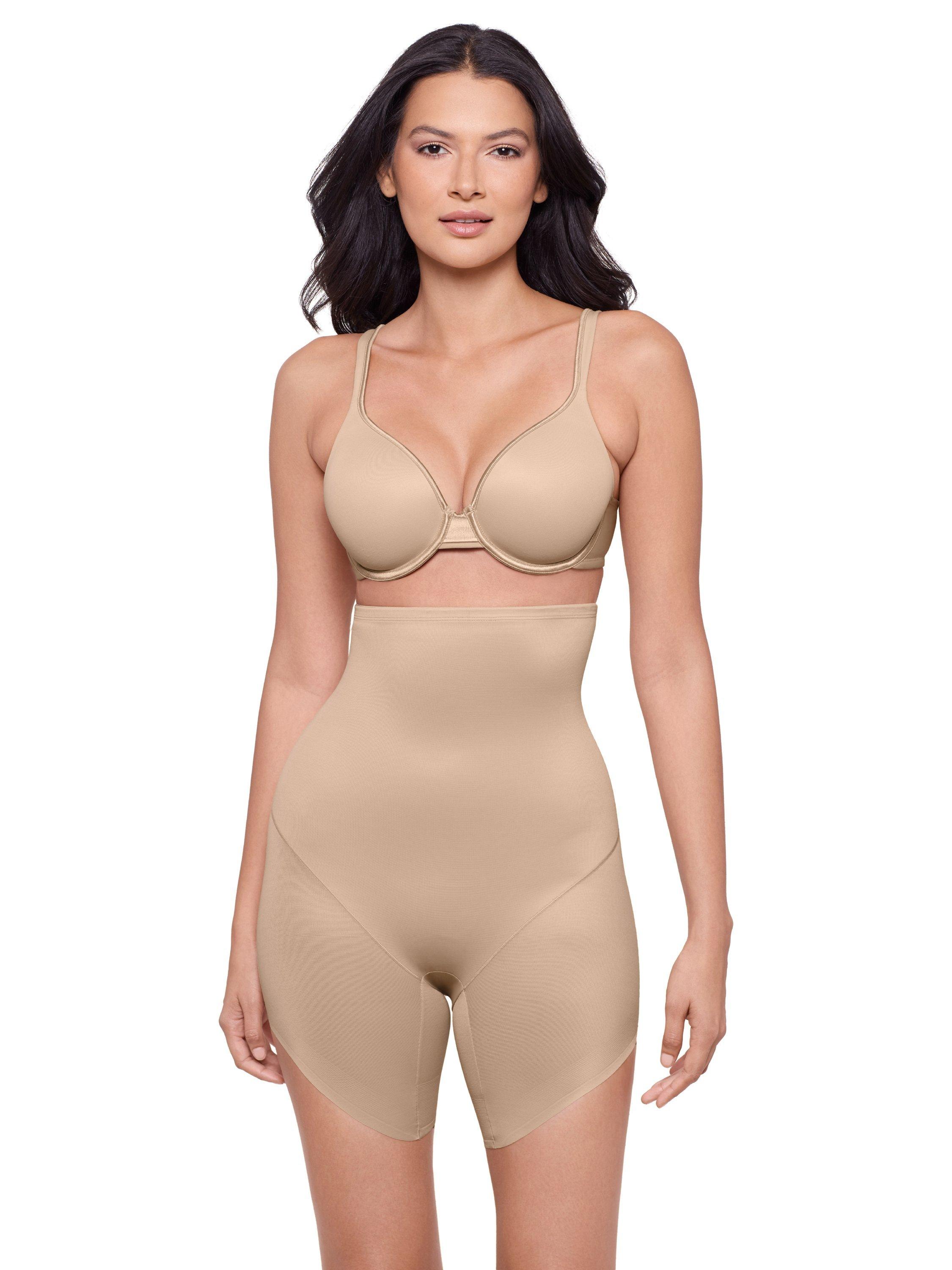 Product image 1 of 4, which shows Miraclesuit Showstopper Shaping Shorts , Warm Beige, S