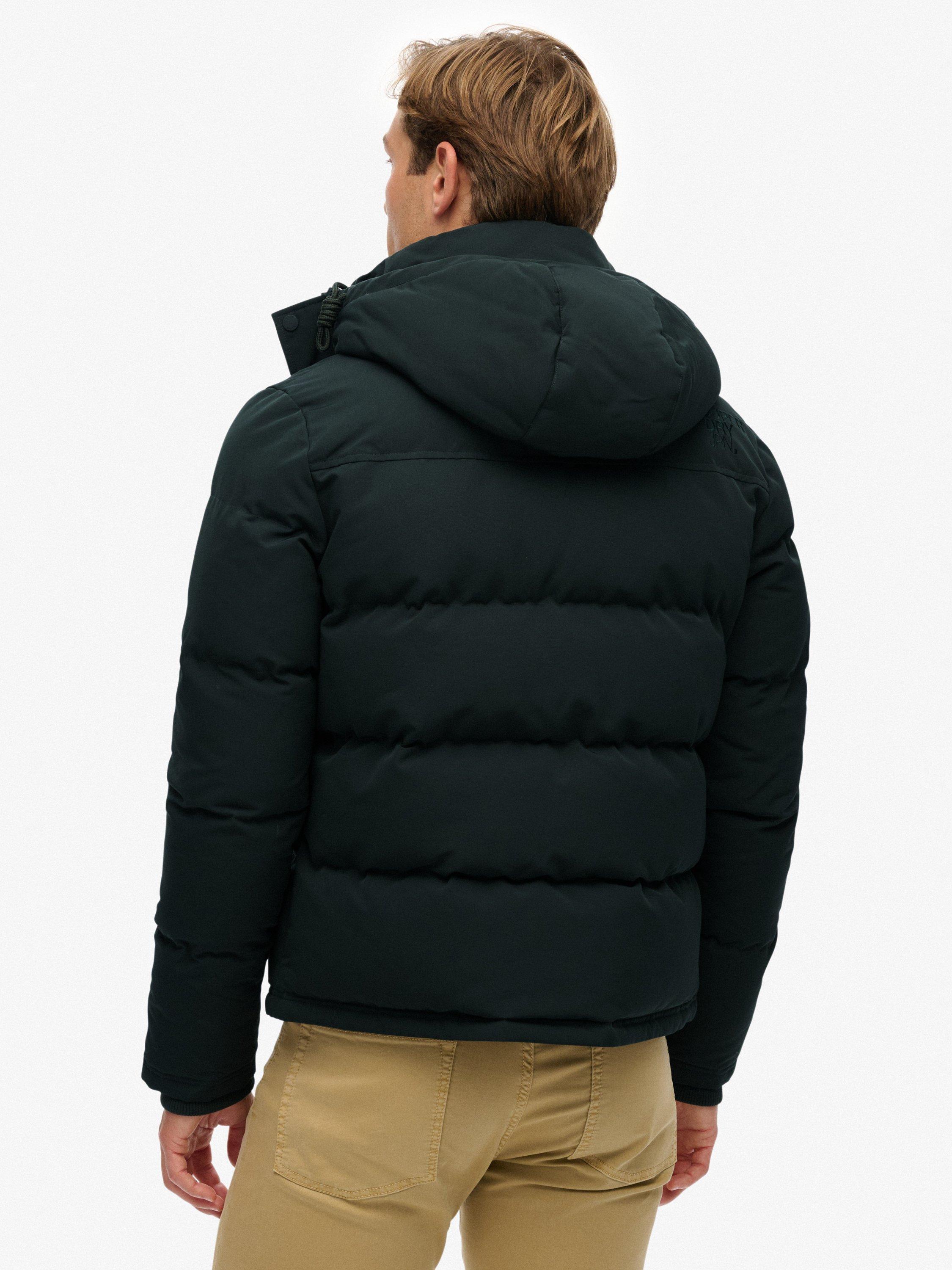 Product image 2 of 6, which shows Superdry Hooded Padded Jacket, Cedar Dark Green, L