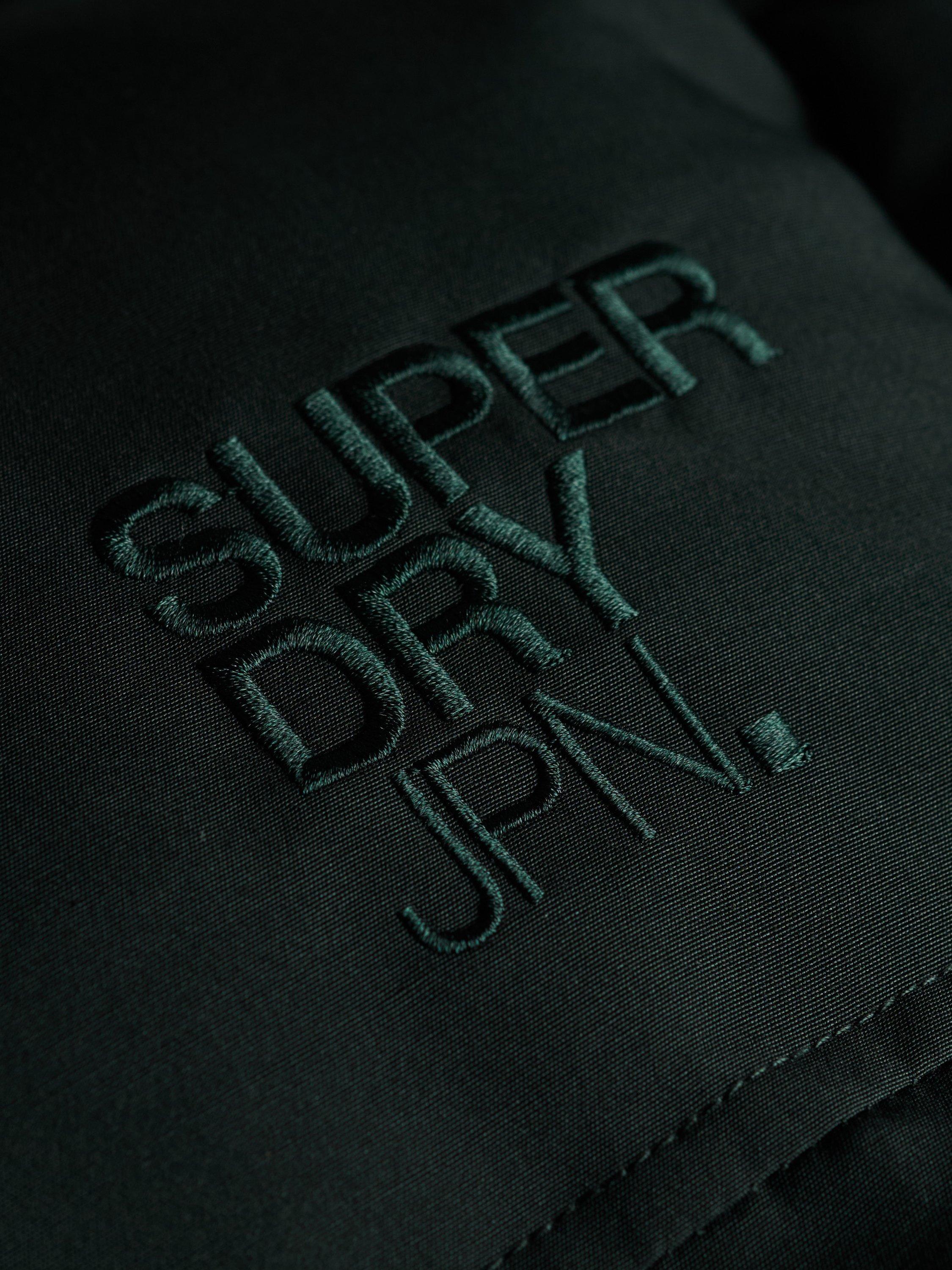 Product image 6 of 6, which shows Superdry Hooded Padded Jacket, Cedar Dark Green, L