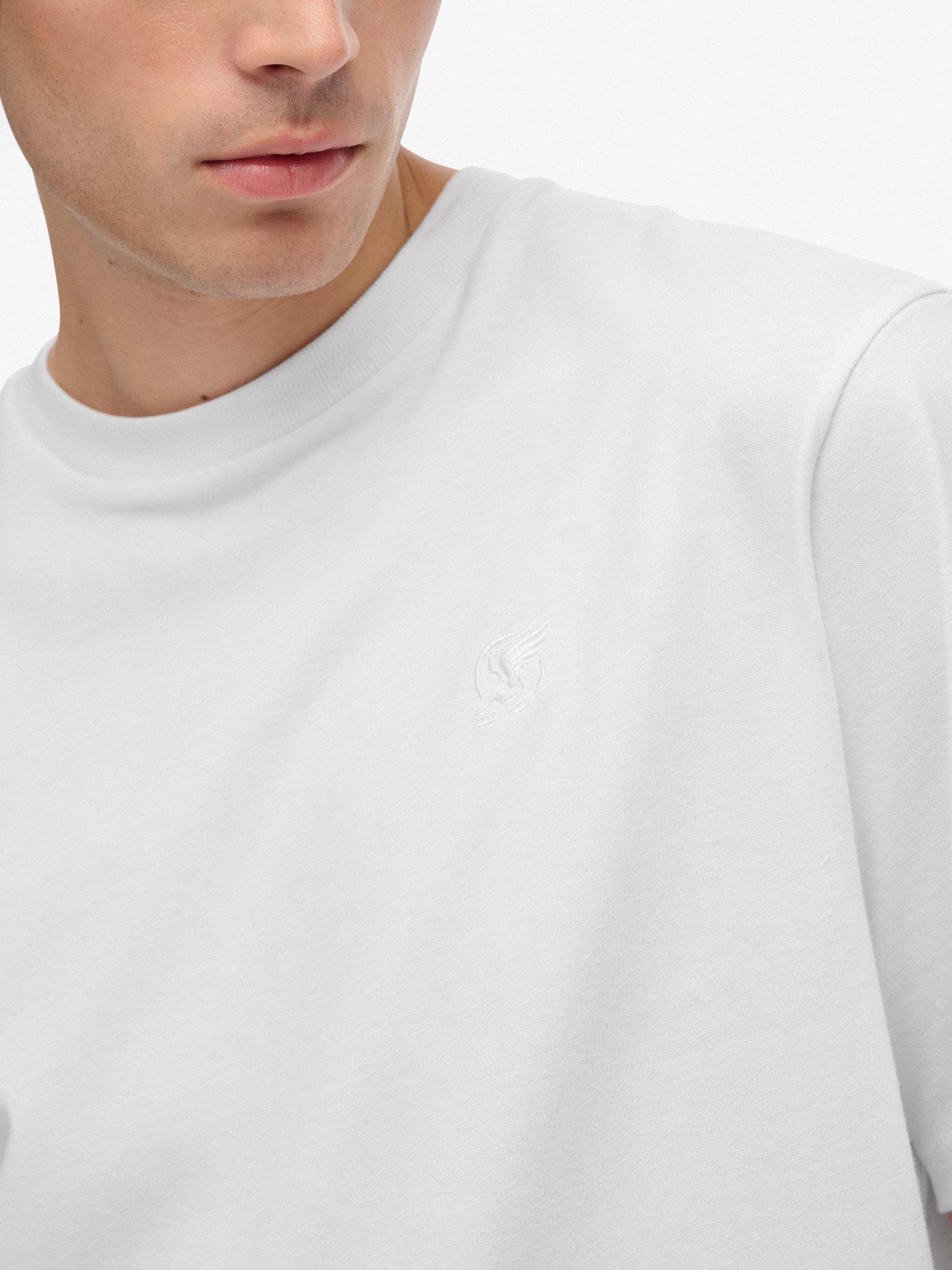 Product image 4 of 6, which shows Superdry Blank Oversized T-Shirt, Optic, M