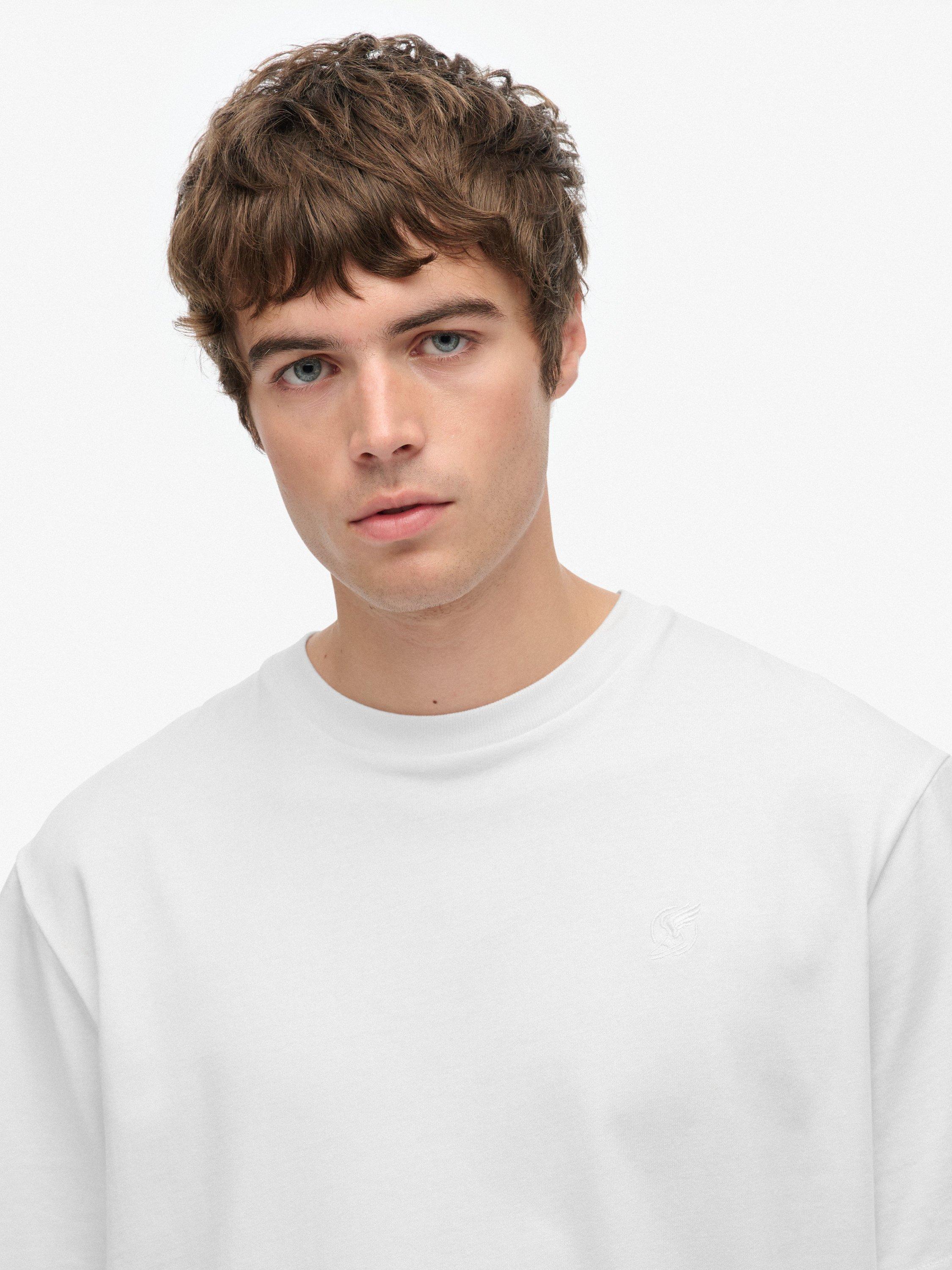 Product image 5 of 6, which shows Superdry Blank Oversized T-Shirt, Optic, M