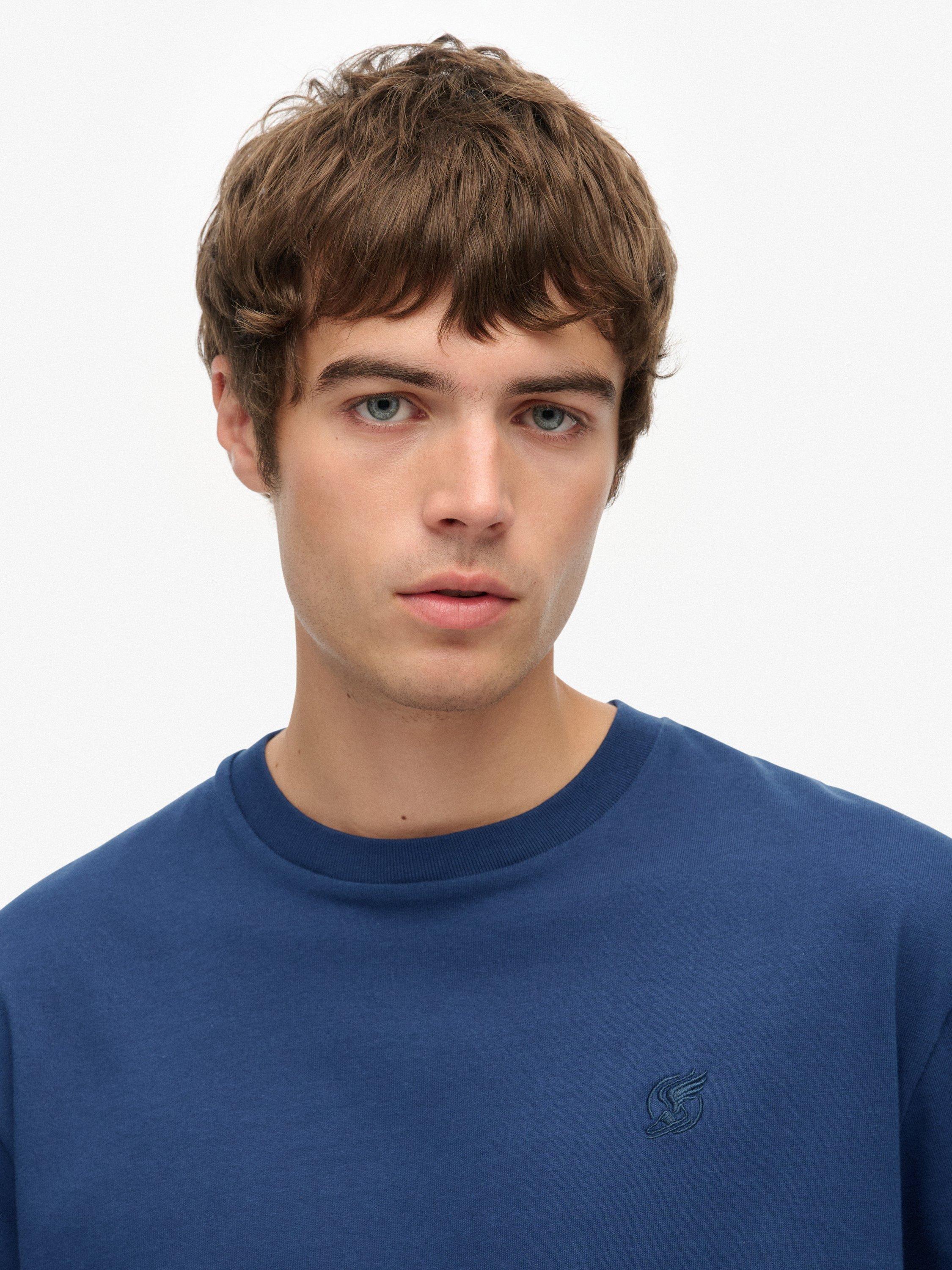 Product image 3 of 4, which shows Superdry Blank Oversized T-Shirt, Insignia Blue, S